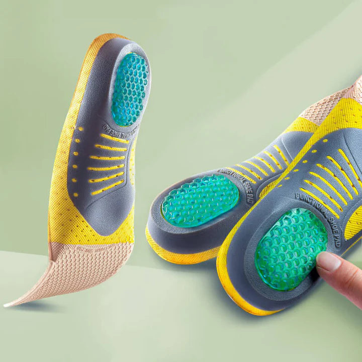 Pain-relieving insoles